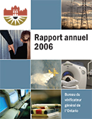 Rapport annuel 2006 : Programme sur la qualité de l'air : Rapport suivi