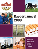 Rapport annuel 2008 : Agence ontarienne des eaux