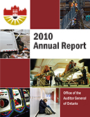 2010 Annual Report: Ontario Clean Water Agency: Follow-Up Report
