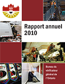 Rapport annuel 2010 : Élimination et réacheminement des déchets non dangereux