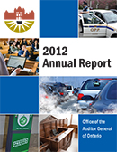2012 Annual Report: Non-hazardous Waste Disposal and Diversion: Follow-Up Report