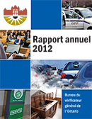 Rapport annuel 2012 : Élimination et réacheminement des déchets non dangereux : Rapport suivi