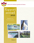 Rapport annuel 2019 volume 2