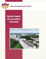 Special Report on Laurentian University
