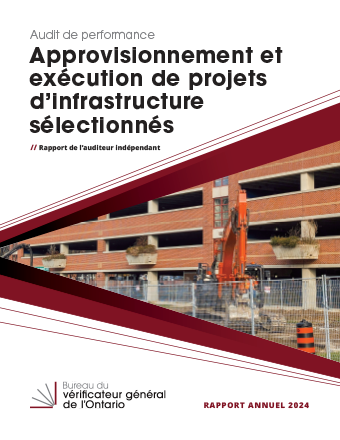 Approvisionnement et exécution de projets d’infrastructure sélectionnés