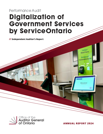 Digitalization of Government Services by ServiceOntario