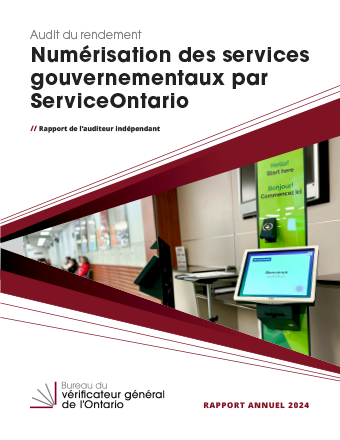 Numérisation des services gouvernementaux par ServiceOntario