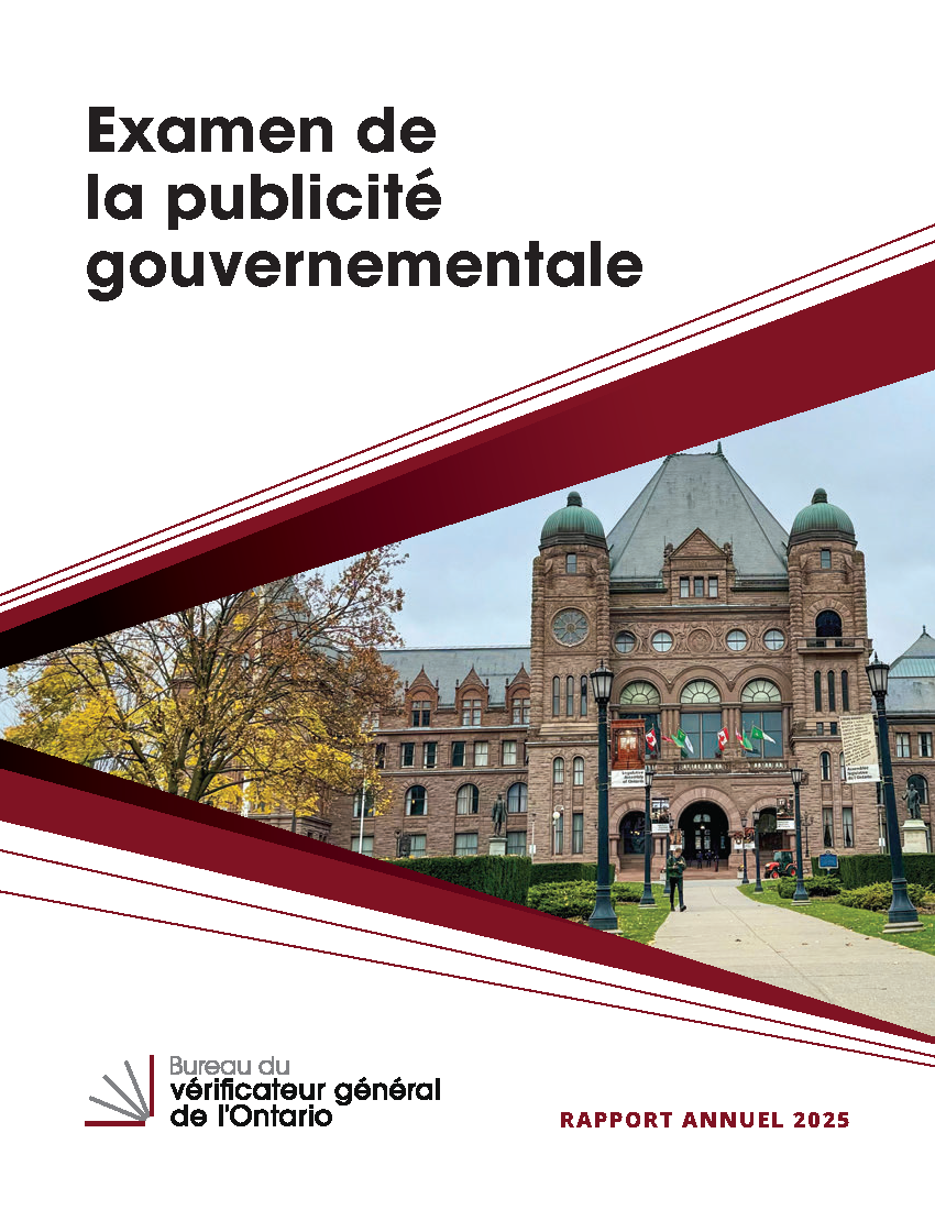 Examen de la publicité gouvernementale