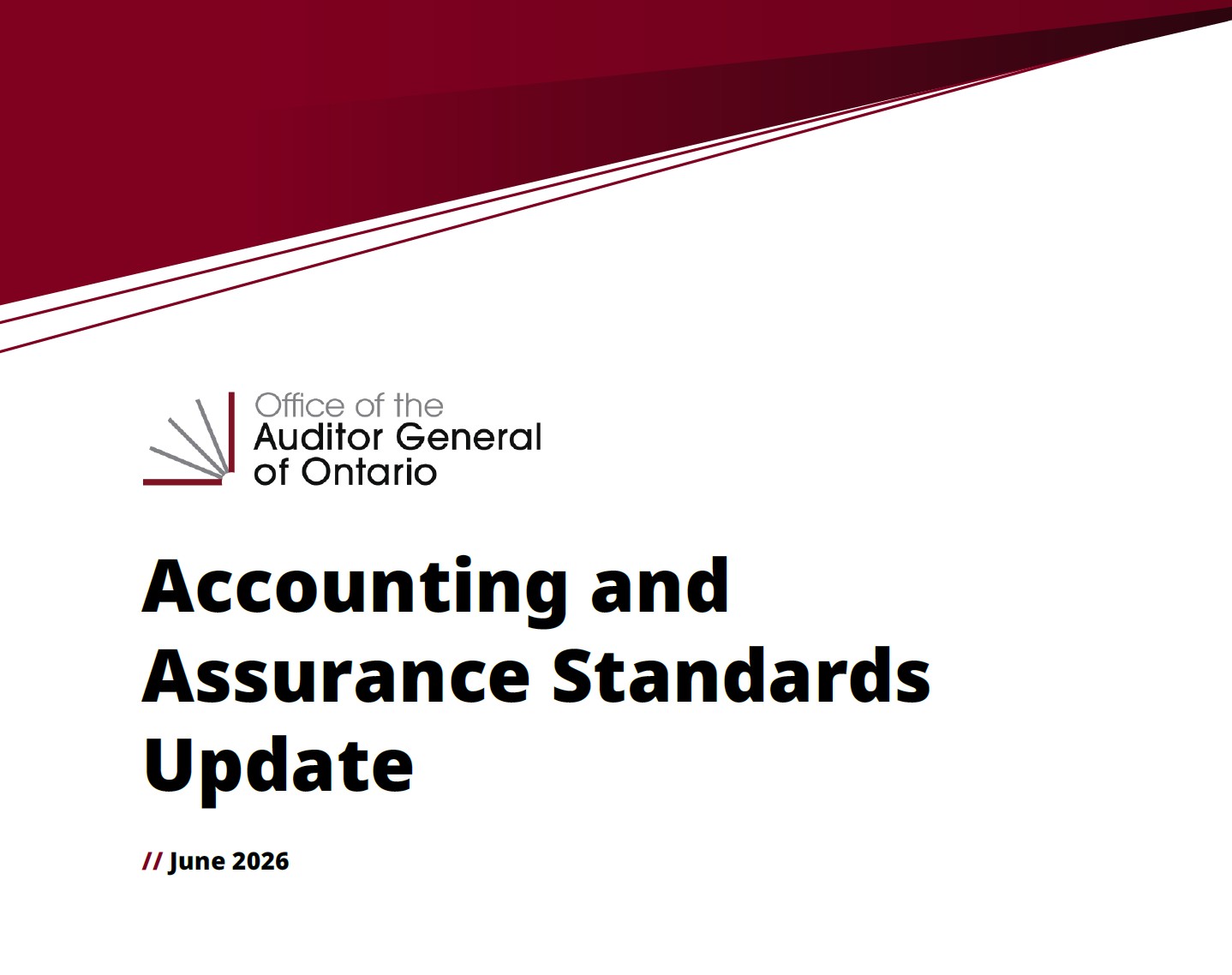 Accounting and Assurance Standards Update