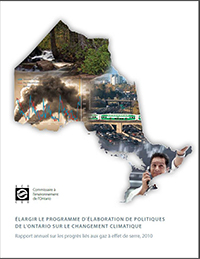 Rapport annuel sur les progrès liés aux gaz à effet de serre, 2010