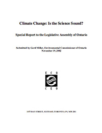 Rapport spécial 2002 : Les fondements scientifiques du changement climatique sont-ils valides?