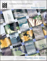 Rapport sur la protection de l’environnement de 2004-2005