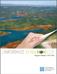 Rapport sur la protection de l’environnement de 2007-2008