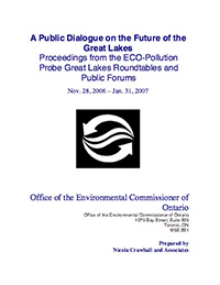 A Public Dialogue on the Future of the Great Lakes