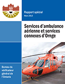 Services d’ambulance aérienne et services connexes d’Ornge