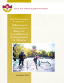 Audit de l'optimisation des ressources : Établissement d'indicateurs et d'objectifs, et surveillance de l'environnement de l'Ontario