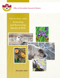 Value-for-Money Audit: Protecting and Recovering Species at Risk